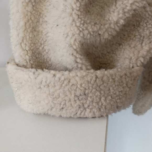 Orvis Tan Teddy Jacket Women’s Medium Needlepoint Embroidery Button Up - Picture 5 of 12